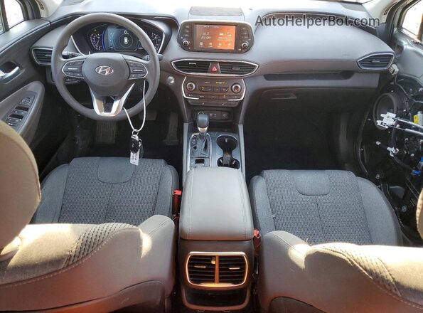 5NMS3CADXLH232659 2020 HYUNDAI SANTA Silver Widok deski rozdzielczej
