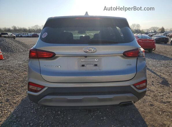 5NMS3CADXLH232659 2020 HYUNDAI SANTA Silver Widok z tyłu