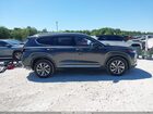 2020 Hyundai Santa Fe Sel Серый vin: 5NMS3CADXLH252250