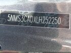 2020 Hyundai Santa Fe Sel Серый vin: 5NMS3CADXLH252250