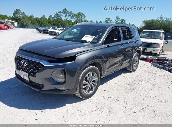 5NMS3CADXLH252250 2020 HYUNDAI SANTA FE Серый Передняя левая четверть