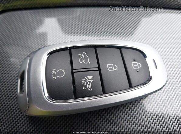 5NMS3DA18PH001499 2023 HYUNDAI SANTA FE HYBRID White Widok deski rozdzielczej