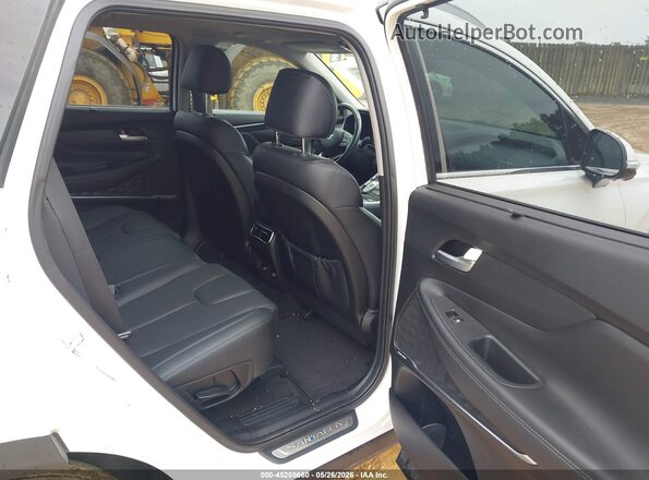 5NMS3DA18PH001499 2023 HYUNDAI SANTA FE HYBRID White Widok naklejki z numerem VIN