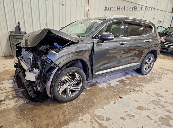 5NMS3DAJ2NH406271 2022 HYUNDAI SANTA Gray Front left