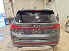 2022 Hyundai Santa Fe Sel Gray vin: 5NMS3DAJ2NH406271