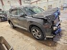 2022 Hyundai Santa Fe Sel Gray vin: 5NMS3DAJ2NH406271