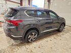 2022 Hyundai Santa Fe Sel Gray vin: 5NMS3DAJ2NH406271