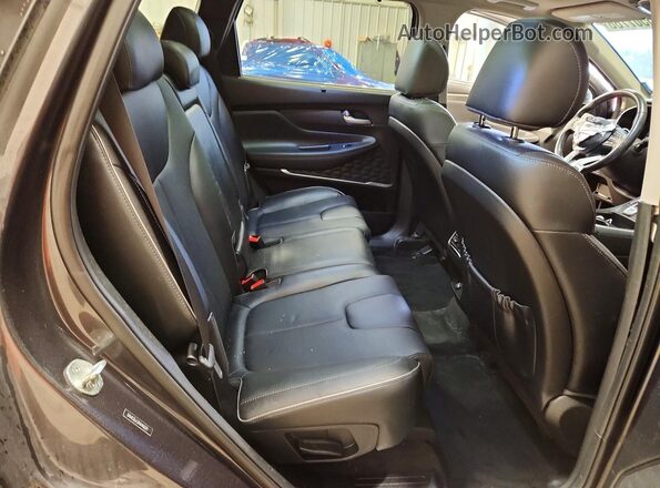 5NMS3DAJ2NH406271 2022 HYUNDAI SANTA Gray Rear interior view