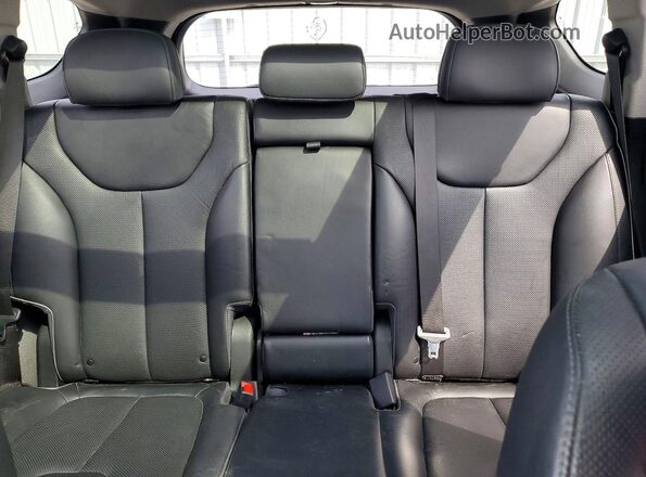 5NMS3DAJ5MH342872 2021 HYUNDAI SANTA Black Вид задніх сидінь