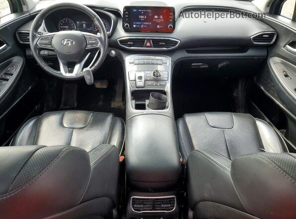 5NMS3DAJ5MH342872 2021 HYUNDAI SANTA Black Вид панелі приладів