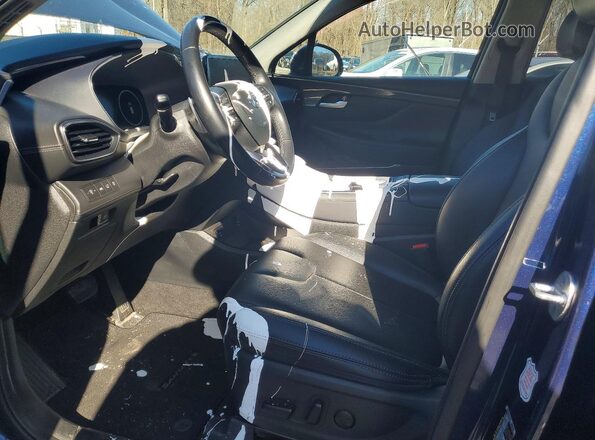 5NMS3DAJ7PH532063 2023 HYUNDAI SANTA Синий Вид салона спереди