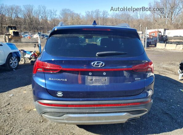 5NMS3DAJ7PH532063 2023 HYUNDAI SANTA Синий Вид сзади