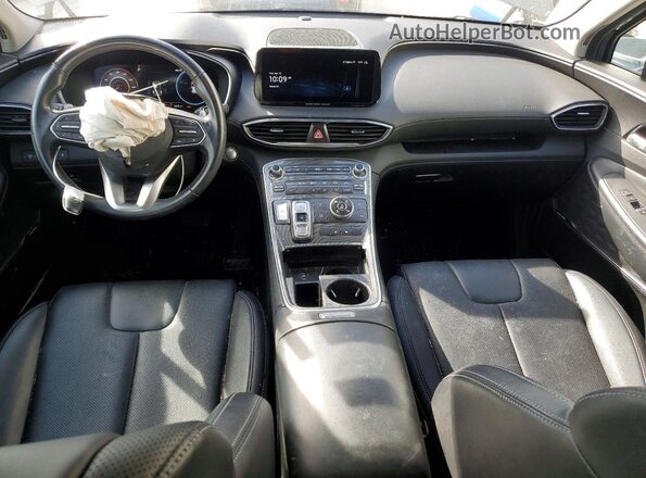 5NMS3DAJ9PH646422 2023 HYUNDAI SANTA Gray Vista del salpicadero