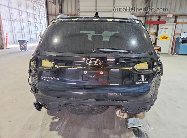 5NMS44AL0MH317022 2021 HYUNDAI SANTA Black Widok z tyłu