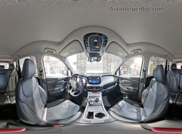 5NMS44AL0MH317022 2021 HYUNDAI SANTA Black 