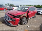 2021 Hyundai Santa Fe Limited Red vin: 5NMS44AL2MH322268