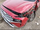 2021 Hyundai Santa Fe Limited Red vin: 5NMS44AL2MH322268