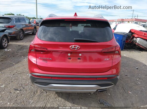 5NMS44AL2MH322268 2021 HYUNDAI SANTA FE Red 