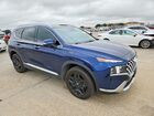 2022 Hyundai Santa Fe Limited Синий vin: 5NMS44AL3NH376910