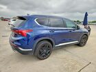 2022 Hyundai Santa Fe Limited Синий vin: 5NMS44AL3NH376910