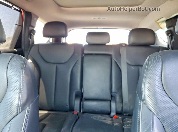 5NMS44ALXNH440375 2022 HYUNDAI SANTA Темно-бордовый Вид задних сидений