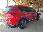 2022 Hyundai Santa Fe Limited Темно-бордовый vin: 5NMS44ALXNH440375