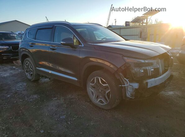 5NMS4DAL3PH535931 2023 HYUNDAI SANTA Угольный Передняя правая четверть