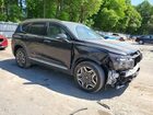 2023 Hyundai Santa Fe Limited Черный vin: 5NMS4DALXPH606932
