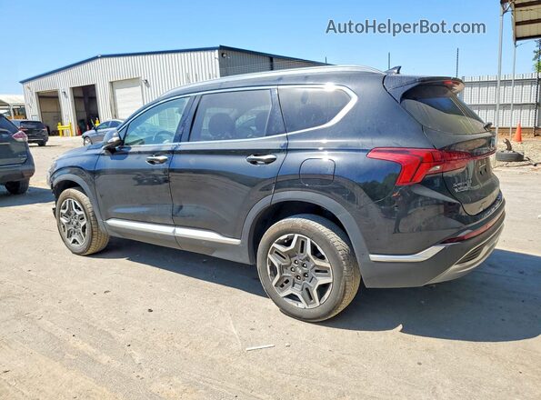 5NMS4DALXPH606932 2023 HYUNDAI SANTA Черный Задняя левая четверть