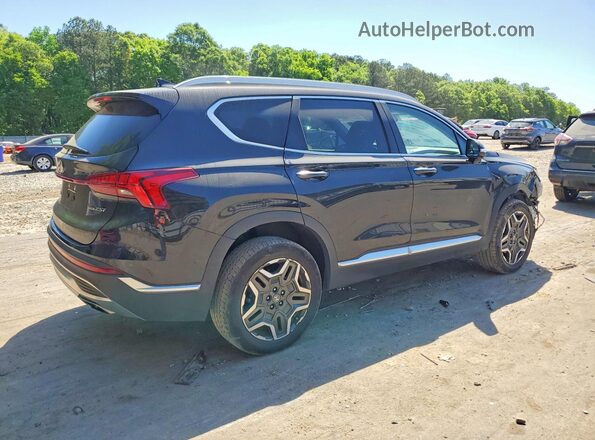 5NMS4DALXPH606932 2023 HYUNDAI SANTA Черный Задняя правая четверть