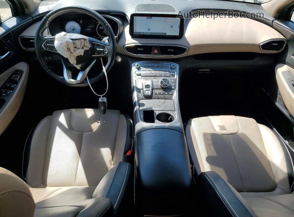 5NMS4DALXPH606932 2023 HYUNDAI SANTA Черный Вид панели приборов