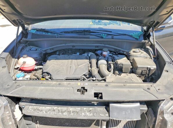 5NMS4DALXPH606932 2023 HYUNDAI SANTA Черный Вид подкапотного пространства