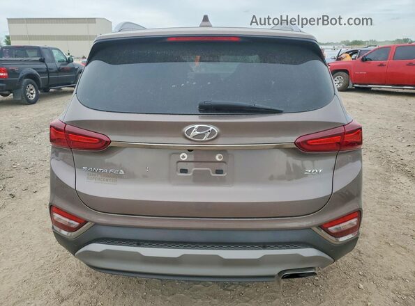 5NMS53AA0LH213473 2020 HYUNDAI SANTA Brown Vista trasera