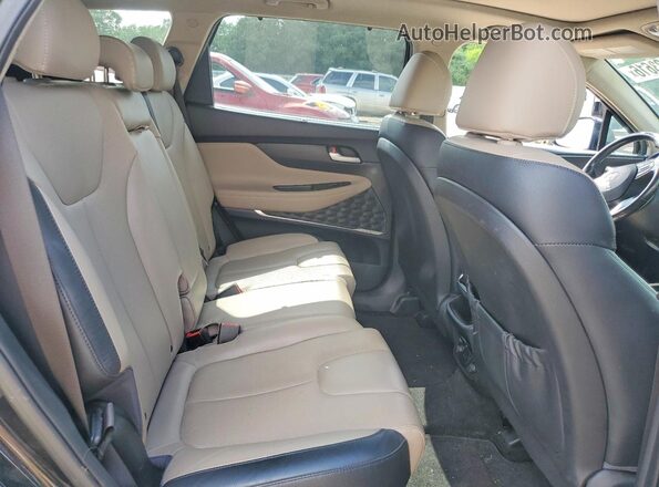 5NMS53AA1LH203261 2020 HYUNDAI SANTA Черный Вид задней части салона