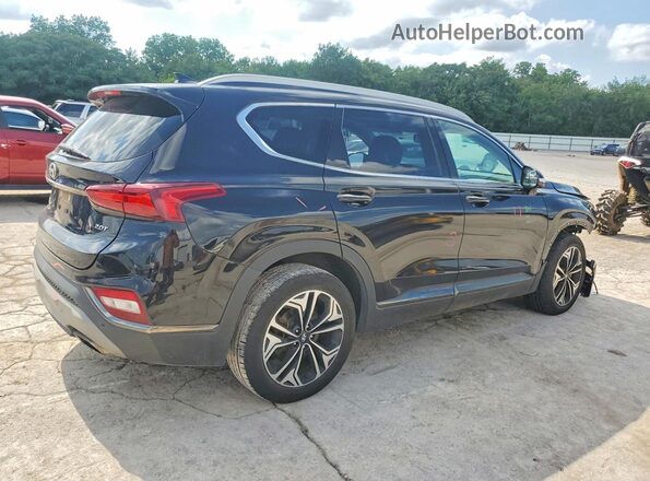 5NMS53AA1LH203261 2020 HYUNDAI SANTA Черный Задняя правая четверть