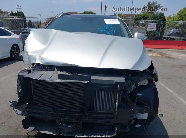 5NMS53AA2KH019865 2019 HYUNDAI SANTA FE Silver Вид щитка приладів