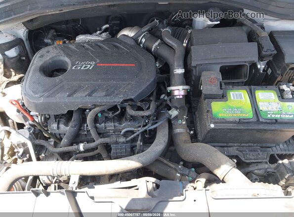 5NMS53AA2KH019865 2019 HYUNDAI SANTA FE Silver Вид ззаду