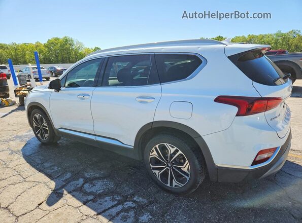 5NMS53AA8KH073042 2019 HYUNDAI SANTA White Tył lewy