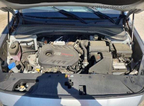 5NMS53AA8LH305236 2020 HYUNDAI SANTA Серебряный Вид подкапотного пространства