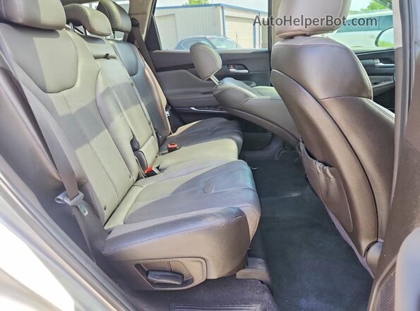 5NMS53AA8LH305236 2020 HYUNDAI SANTA Серебряный Вид задней части салона