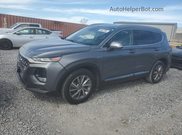 5NMS53AD1LH151589 2020 HYUNDAI SANTA Серый Передняя левая четверть