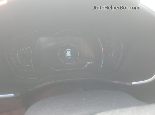 5NMS53AD1LH151589 2020 HYUNDAI SANTA Серый Вид щитка приборов