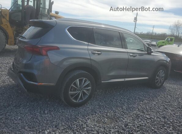 5NMS53AD1LH151589 2020 HYUNDAI SANTA Серый Задняя правая четверть
