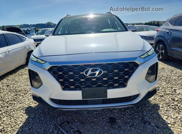 5NMS53AD5KH072537 2019 HYUNDAI SANTA Белый Вид спереди