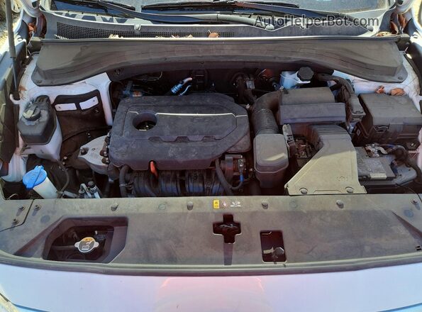 5NMS53AD5KH072537 2019 HYUNDAI SANTA Белый Вид подкапотного пространства