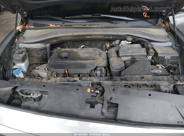 5NMS53AD6KH030314 2019 HYUNDAI SANTA FE Серый Вид сзади