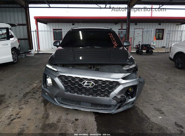 5NMS53AD6KH030314 2019 HYUNDAI SANTA FE Серый Вид щитка приборов