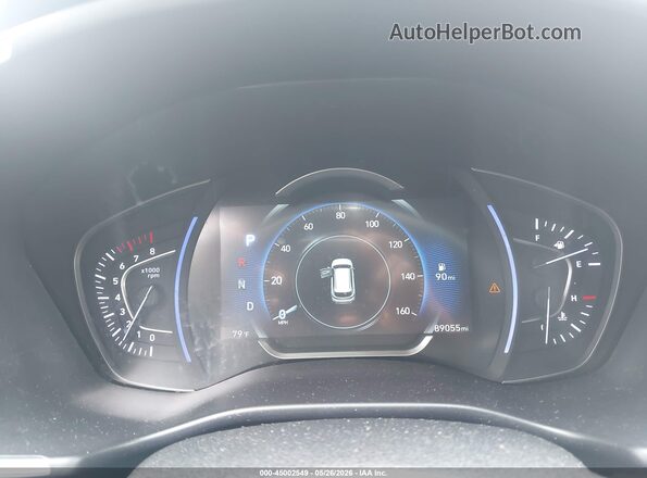 5NMS53AD6LH293744 2020 HYUNDAI SANTA FE Синий Вид задних сидений