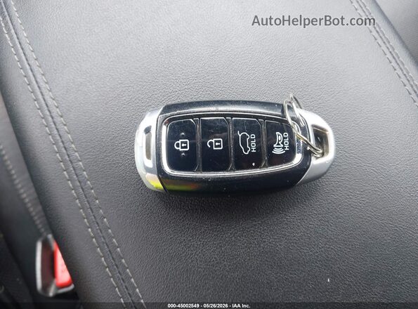 5NMS53AD6LH293744 2020 HYUNDAI SANTA FE Синий Вид панели приборов