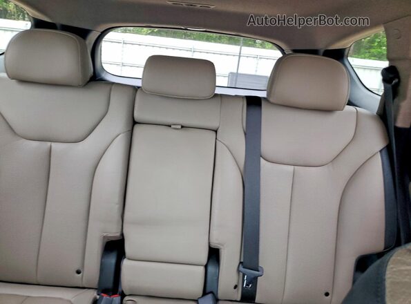 5NMS53AD7KH127182 2019 HYUNDAI SANTA Белый Вид задних сидений